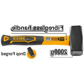 Truliving_Hammers & Accessories-Hand Tools & Hardware-Tools & Hardware-INGCO Stoning Hammer HSTH8804 | 2000g | Drop-forged hammerhead